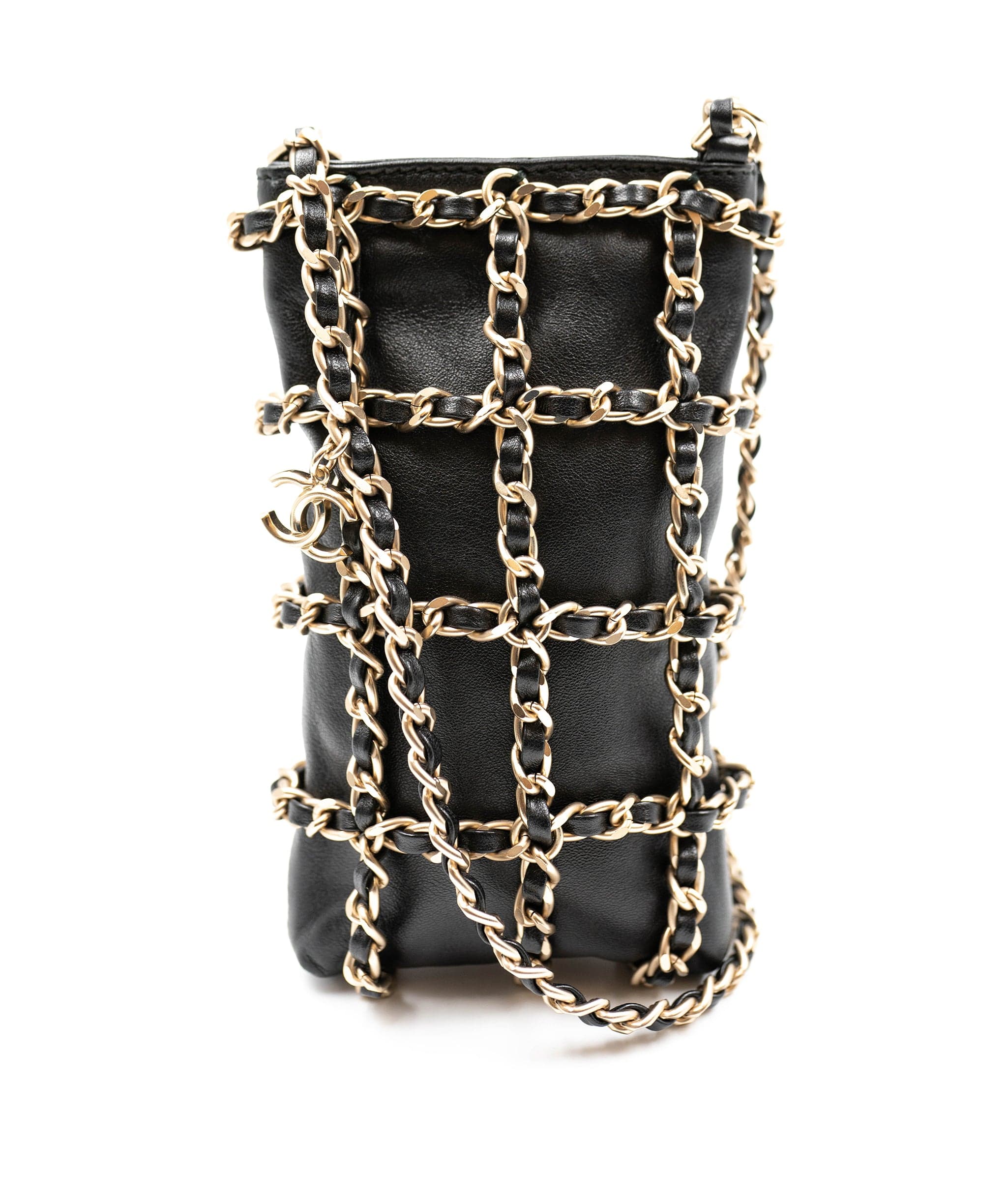 Chanel Chanel iPhone pouch with chains AGC1201