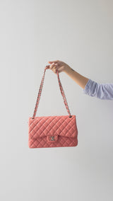 Chanel Chanel Jumbo Pink Lambskin Flap bag - RJL1767