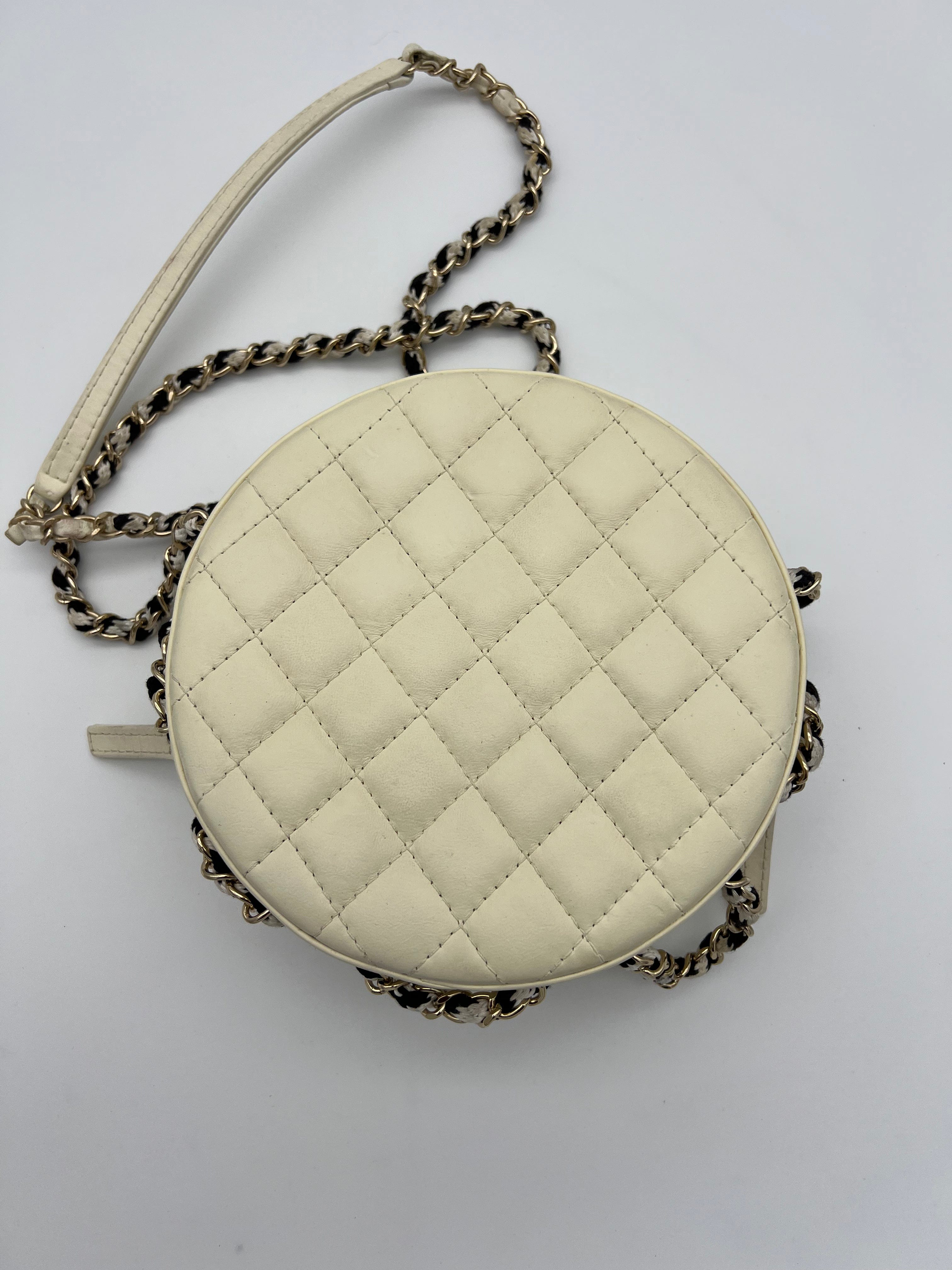 Chanel Chanel Lifesaver Round Crossbody Bag ASL2850