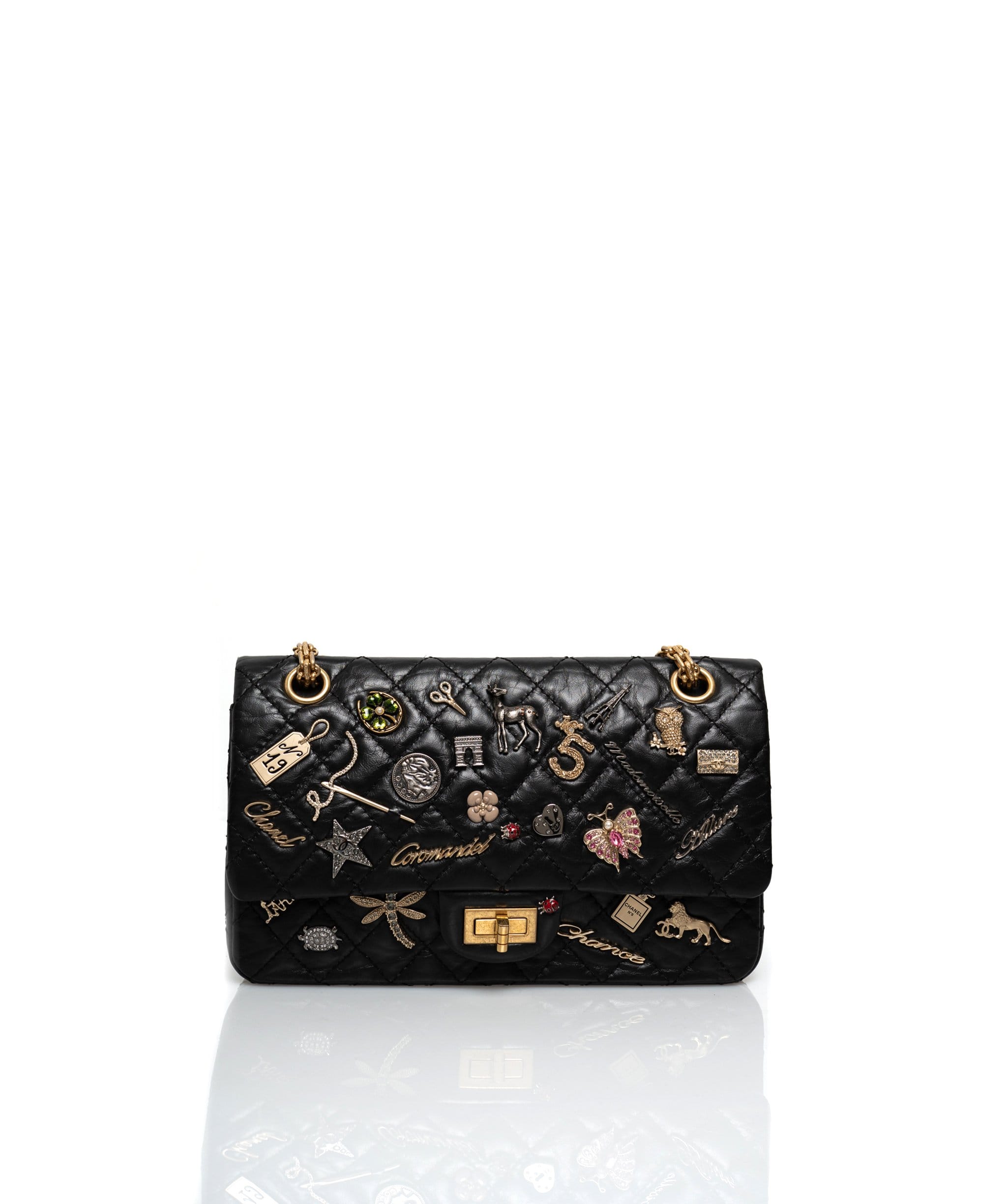 Chanel Limited Edition Charms 2.55 Reissue Classic Flap Bag 225- AWL15 –  LuxuryPromise