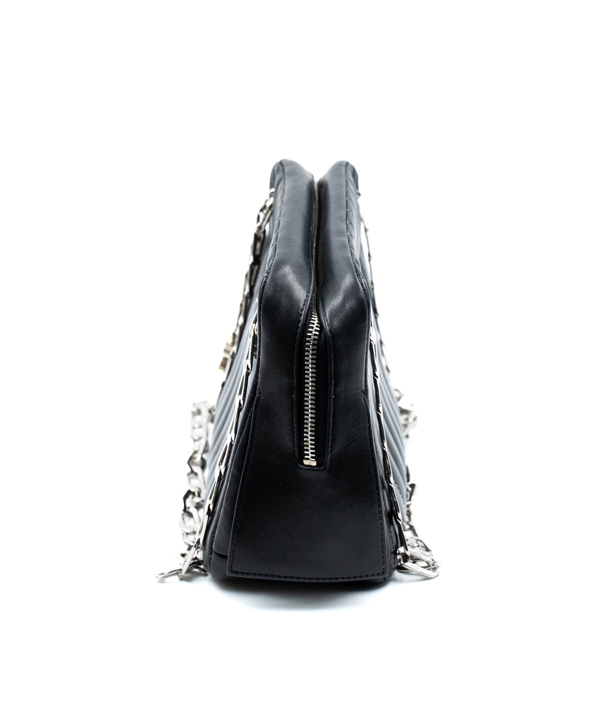 Chanel Chanel Mademoiselle Black bag with silver hardware - AWC1180