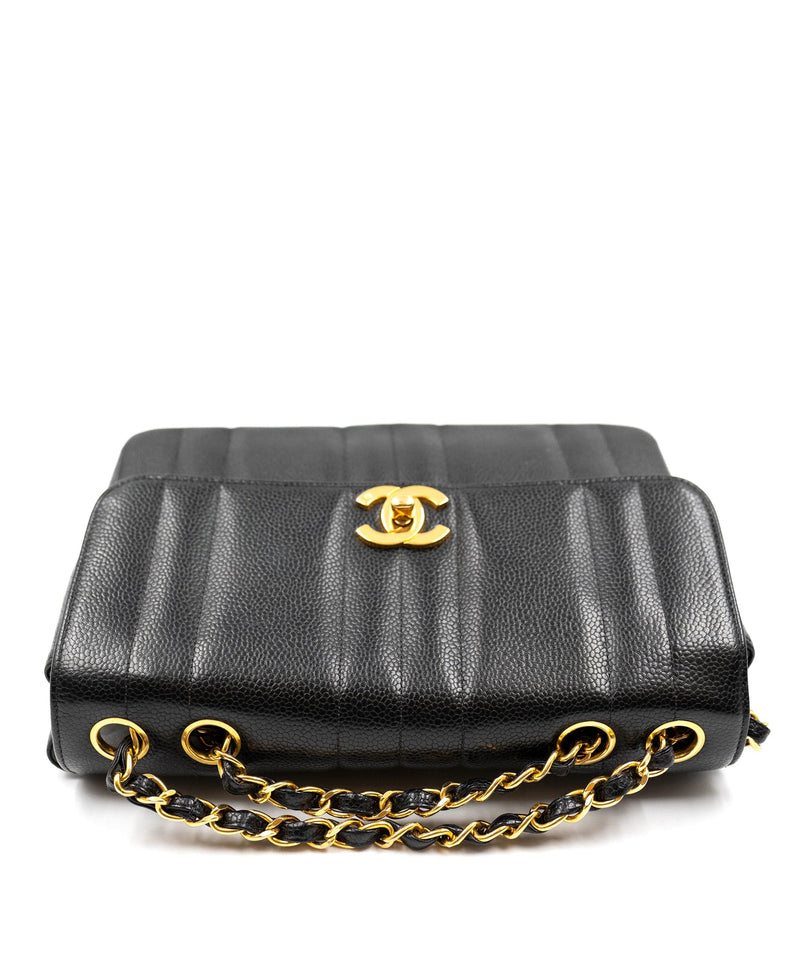 Chanel mademoiselle Square classic flap bag with Small CC logo