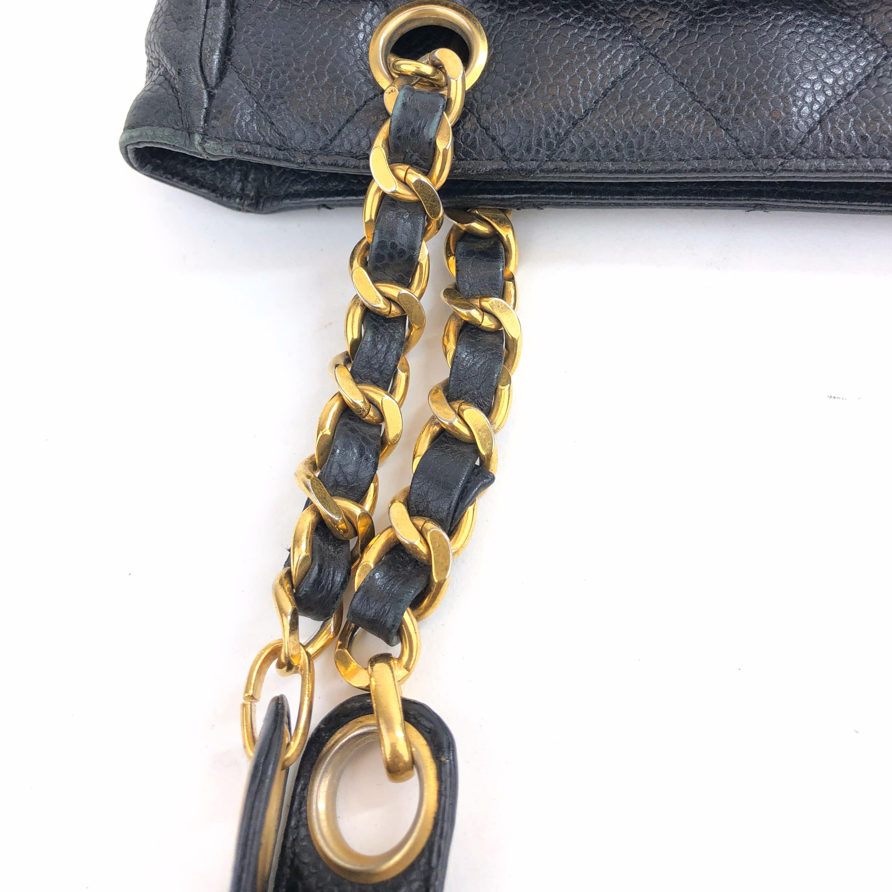 Chanel Chanel Matelasse Caviar Chain Tote Bag PXL2361