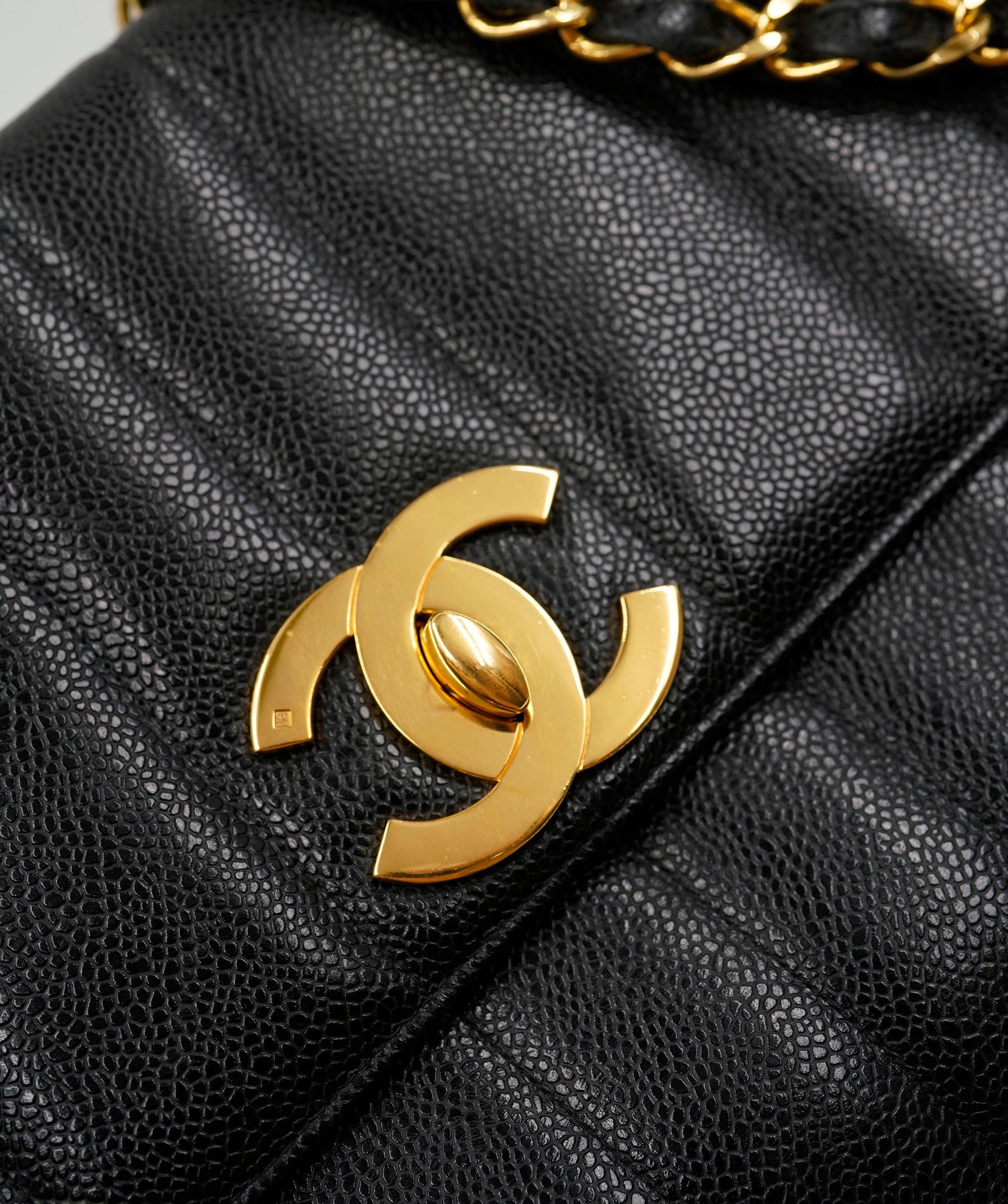 chanel Chanel matelasse caviar jumbo vertical stitching - AWL3059