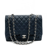 Chanel Chanel Maxi Navy Flap bag RJC1357