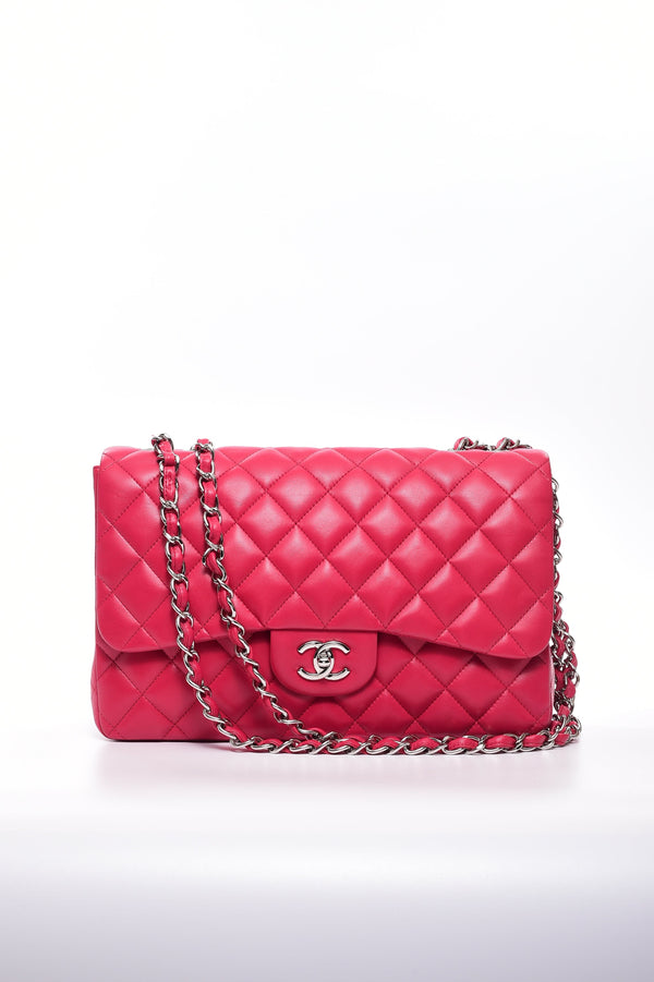 Chanel Chanel Maxi Single Flap Red SYL1036