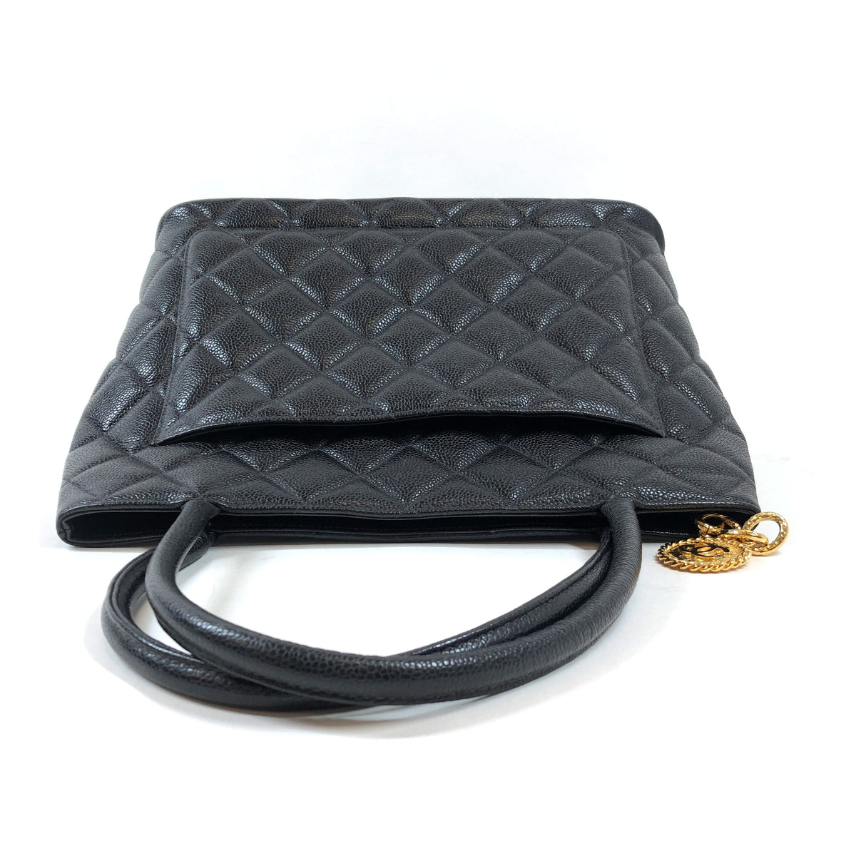 Chanel Medallion Tote Black Caviar ASL2917 – LuxuryPromise