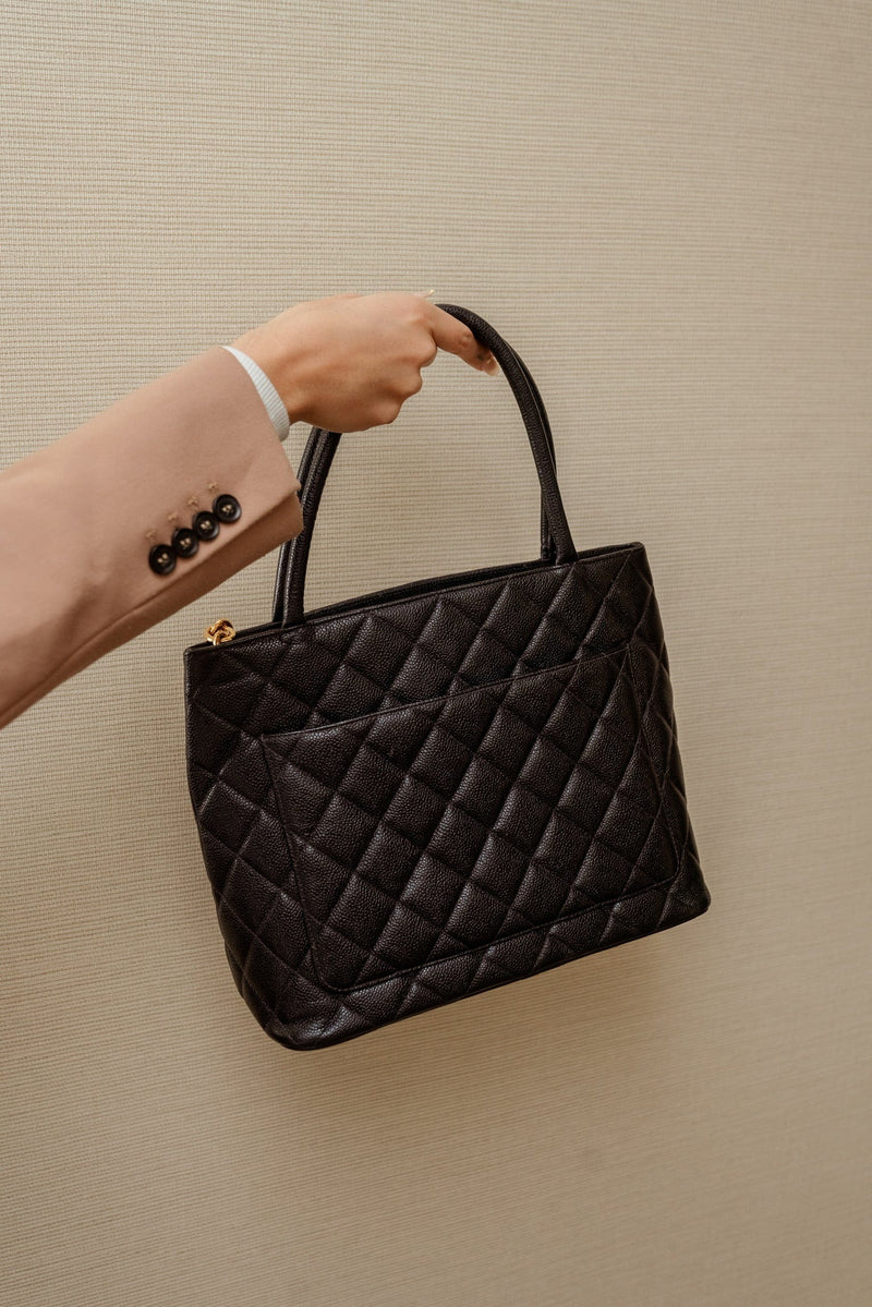 Best 25+ Deals for Chanel Black Caviar Medallion Tote