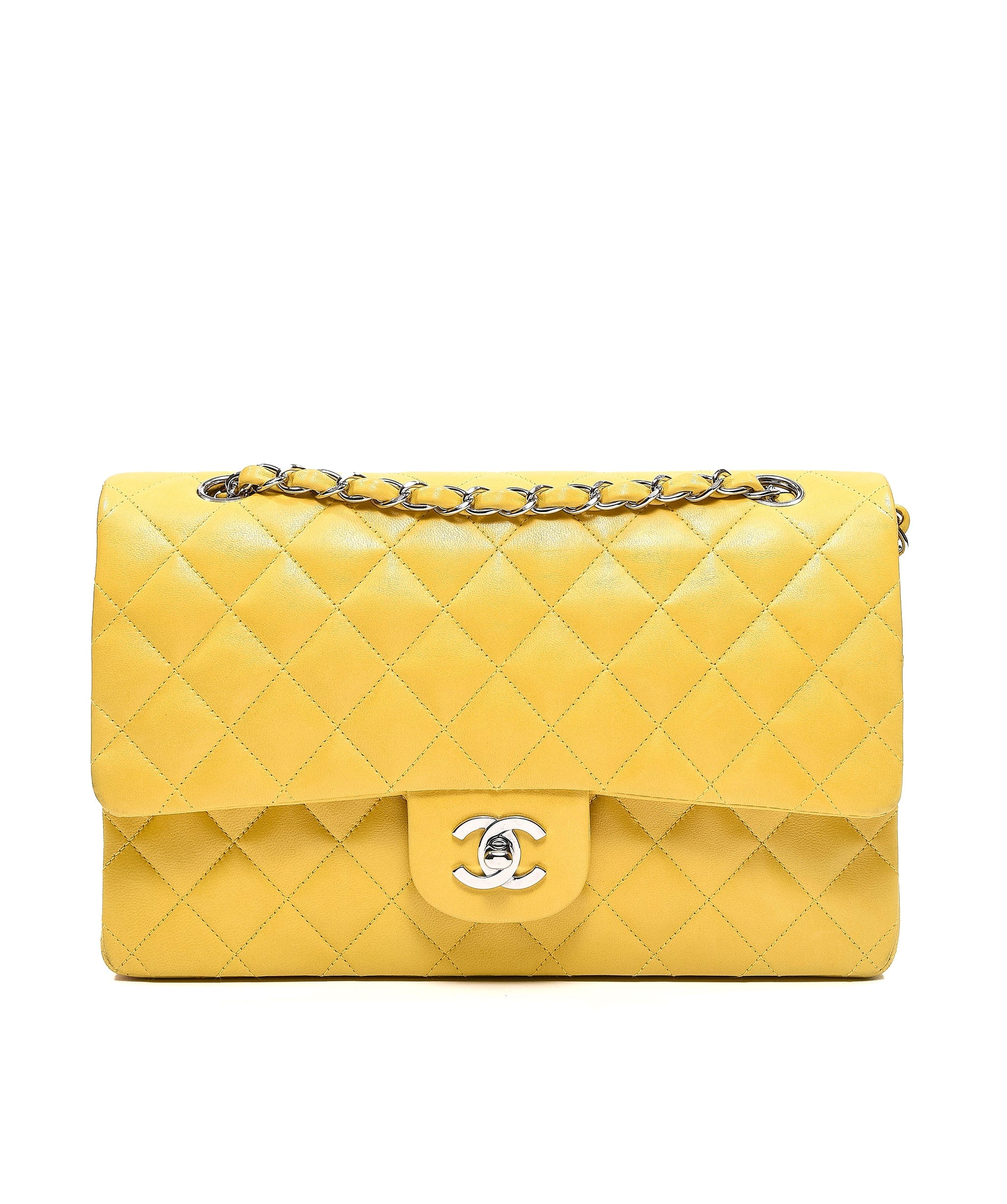 Chanel Medium Classic Flap Yellow - AWL2724 – LuxuryPromise