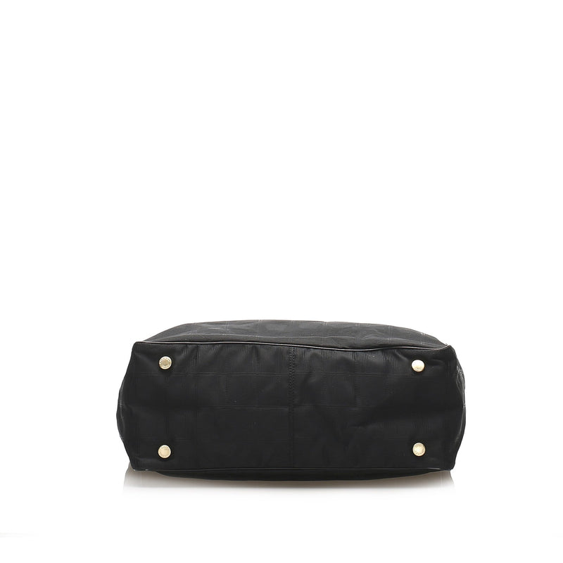 Chanel Chanel Medium New Travel Line Black Nylon Tote Bag - AWL1559