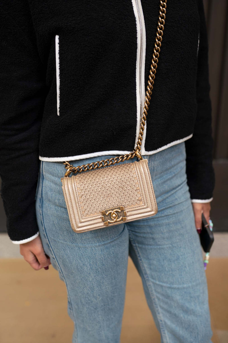 Chanel Chanel Micro Gold Boy Bag ASC1201