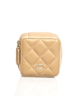 Chanel Chanel Micro Gold Lambskin Vanity Bag - ADL1434