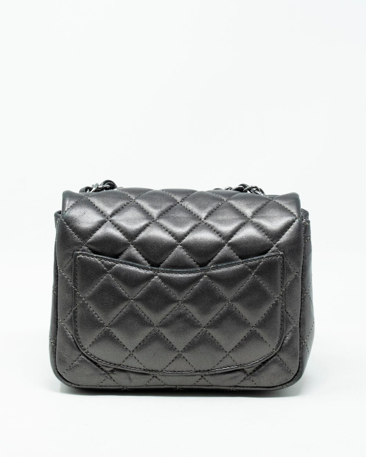 Chanel Chanel Mini Classic Flap bag with Ruthenium Hardware - AWL3630