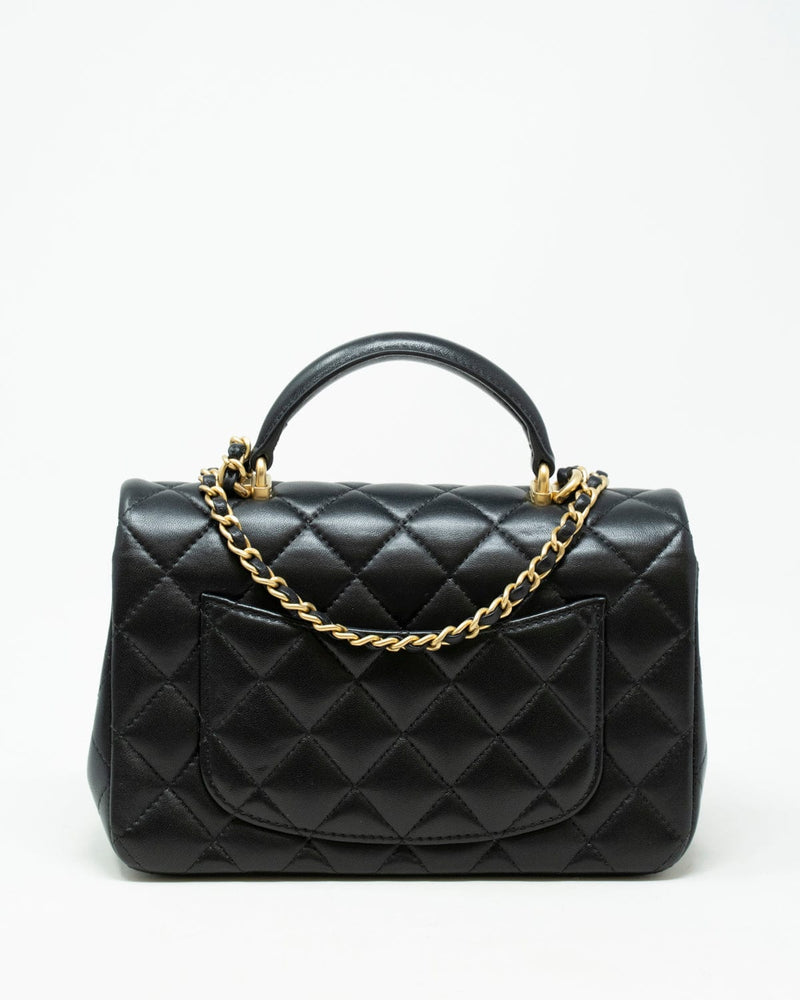 Chanel Lambskin Small Trendy CC Flap Black - Luxury In Reach