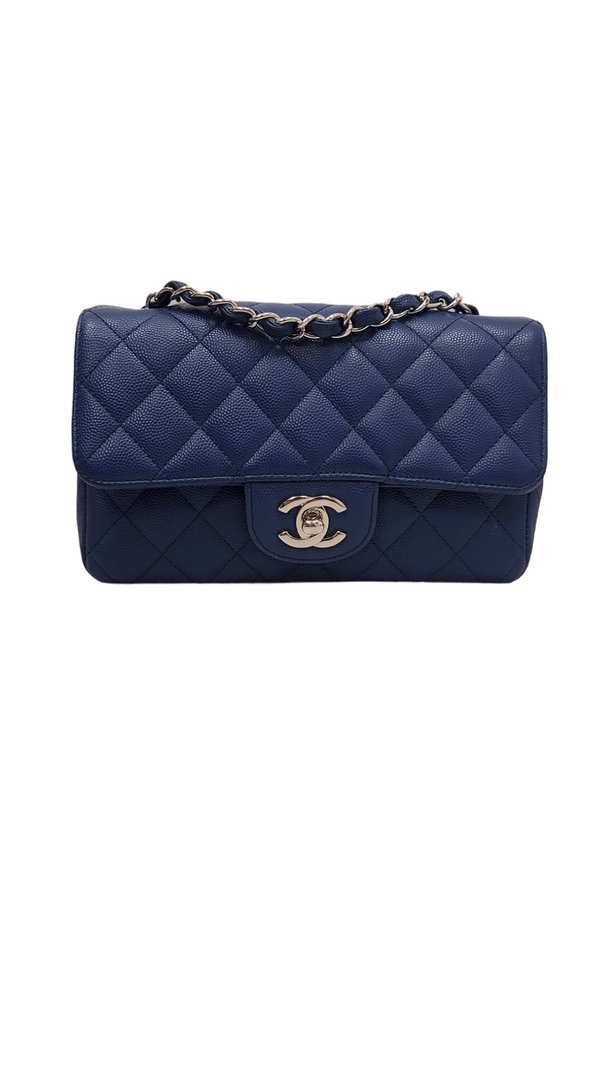 Christian Dior Saddle Bag Blue Oblique SYL1124