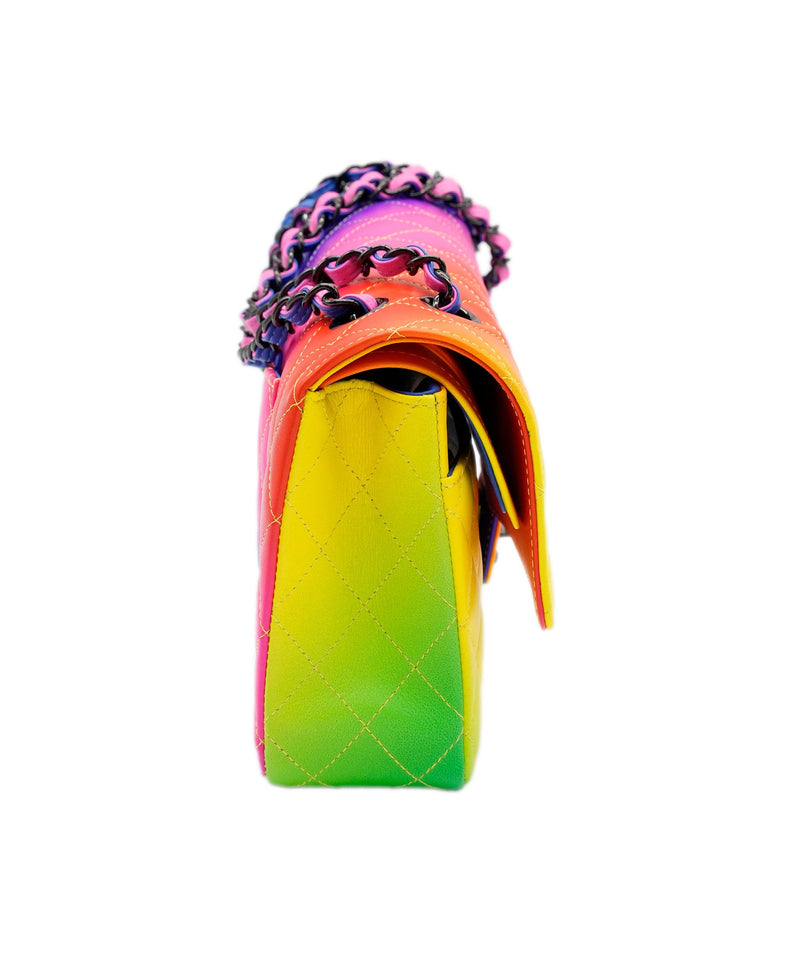 Chanel Multicolour Rainbow Logo Flap Bag – LuxuryPromise