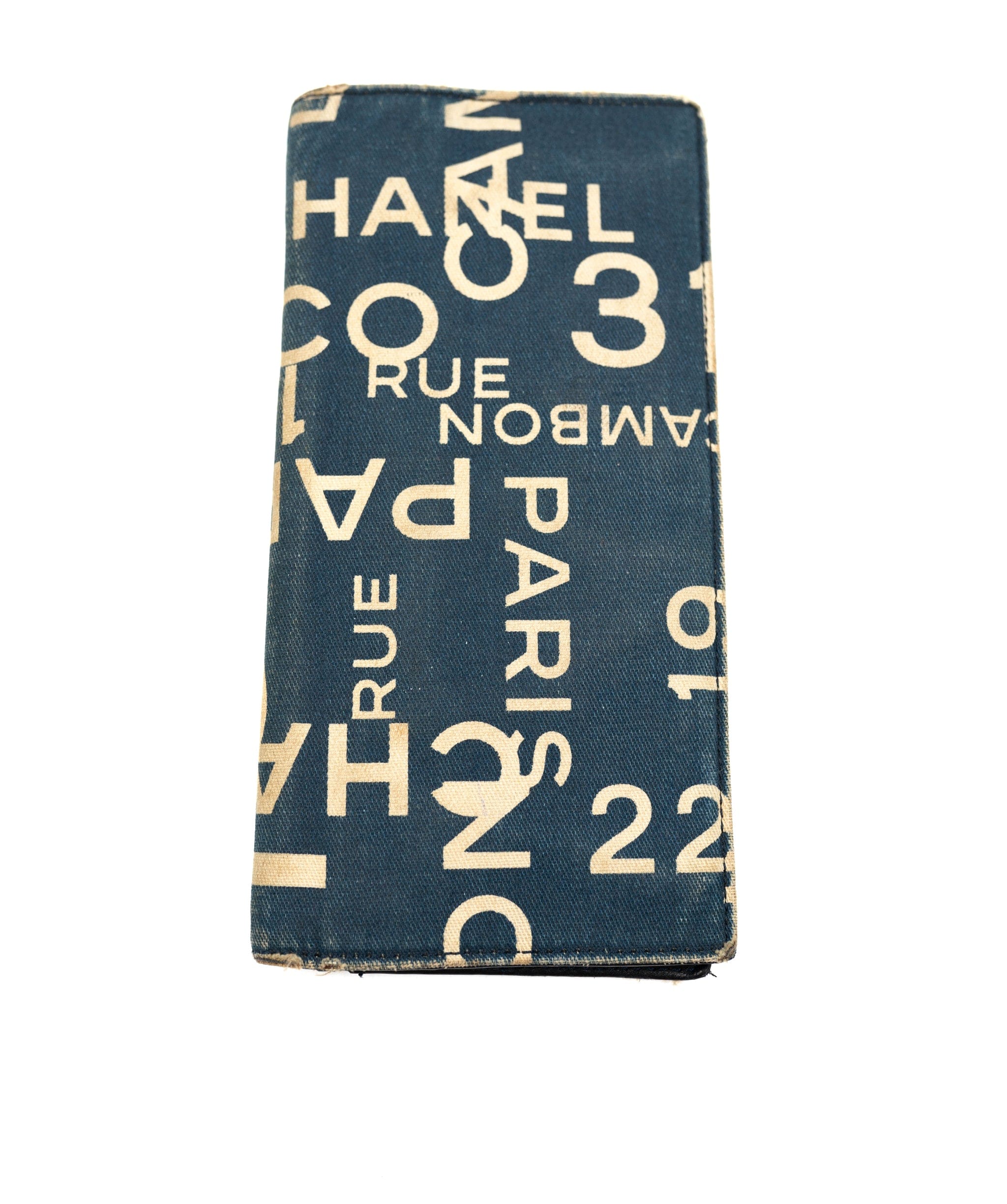 Chanel Chanel nO5 blue wallet AGC1328