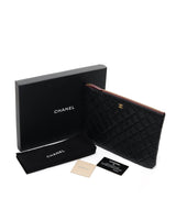 Chanel Chanel O-Case Medium Black Caviar LGHW #21251162 SKC1128