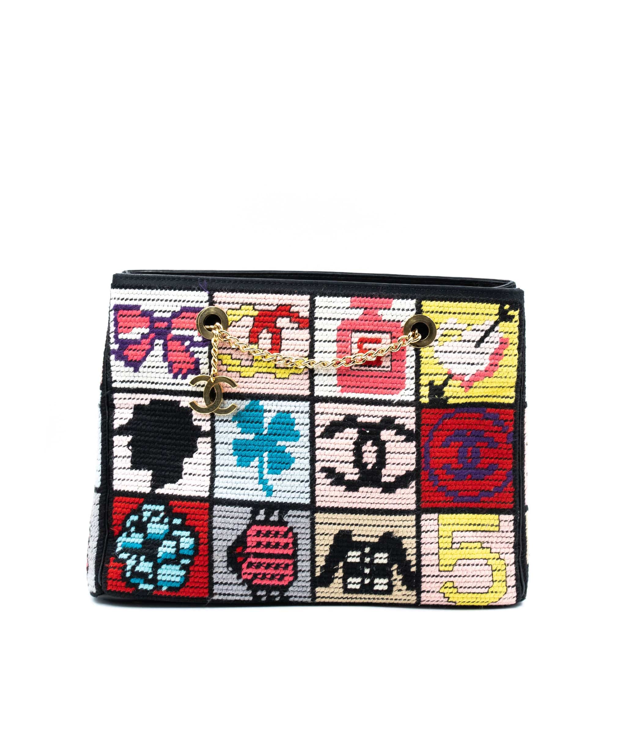Chanel Chanel Patchwork Needle Point Stitch Bag  AGC1148