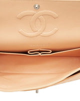 Chanel Chanel Pink 10" Medium Lambskin Classic Flap Bag PHW  - AGL1502