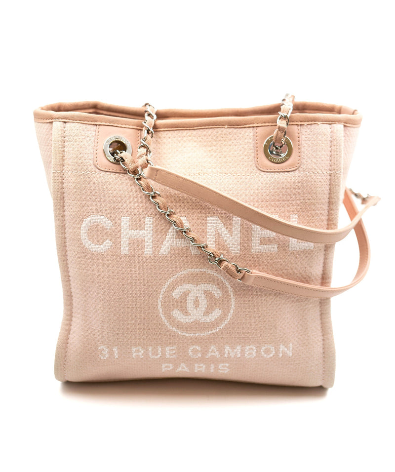 Chanel Pink Canvas Rue Cambon Tote Bag - AGL2096 – LuxuryPromise