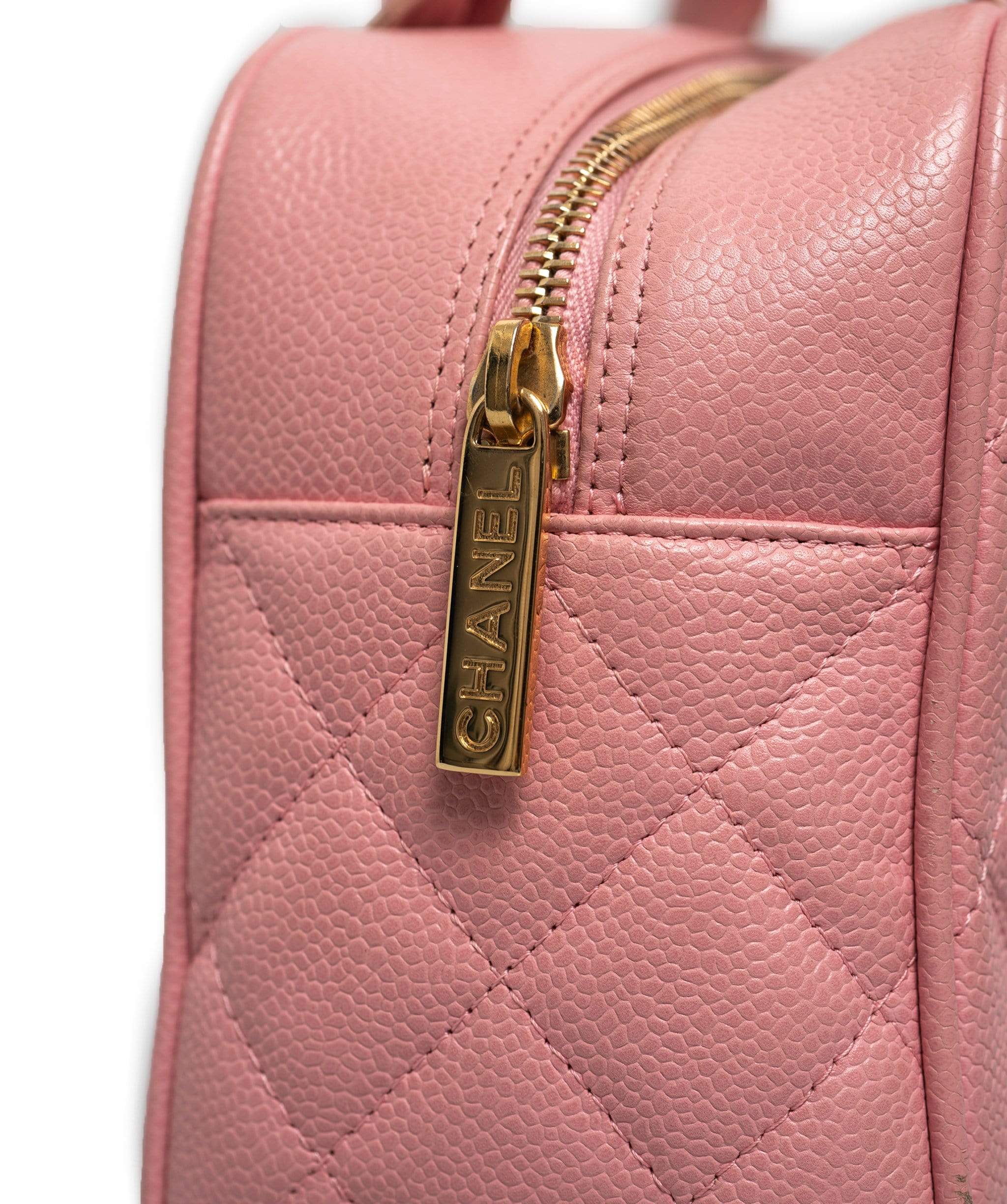 Chanel Chanel Pink Caviar bowling Bag - ADL1383