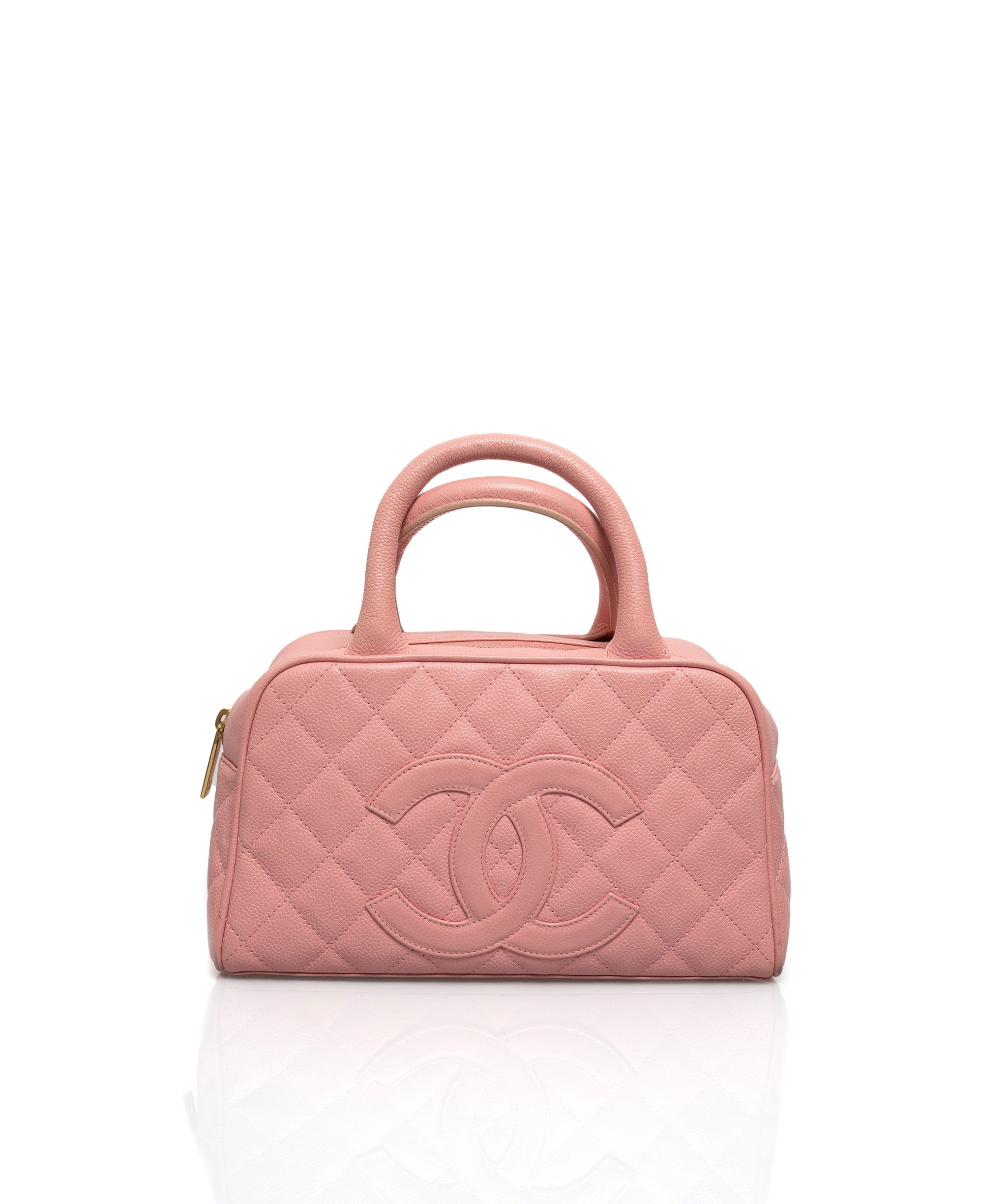 Chanel Chanel Pink Caviar bowling Bag - ADL1383