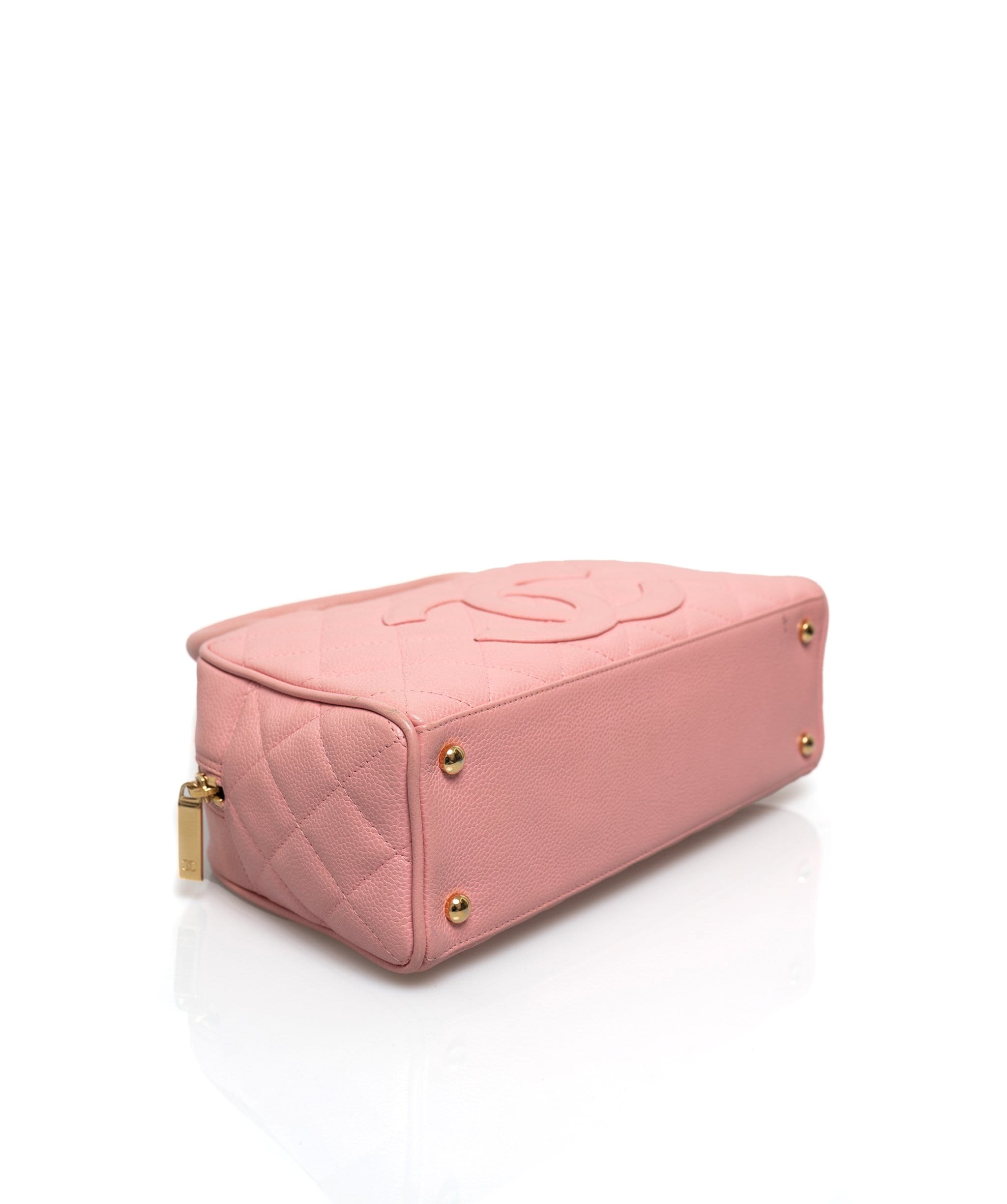 Chanel Chanel Pink Caviar Bowling Bag - ADL1383