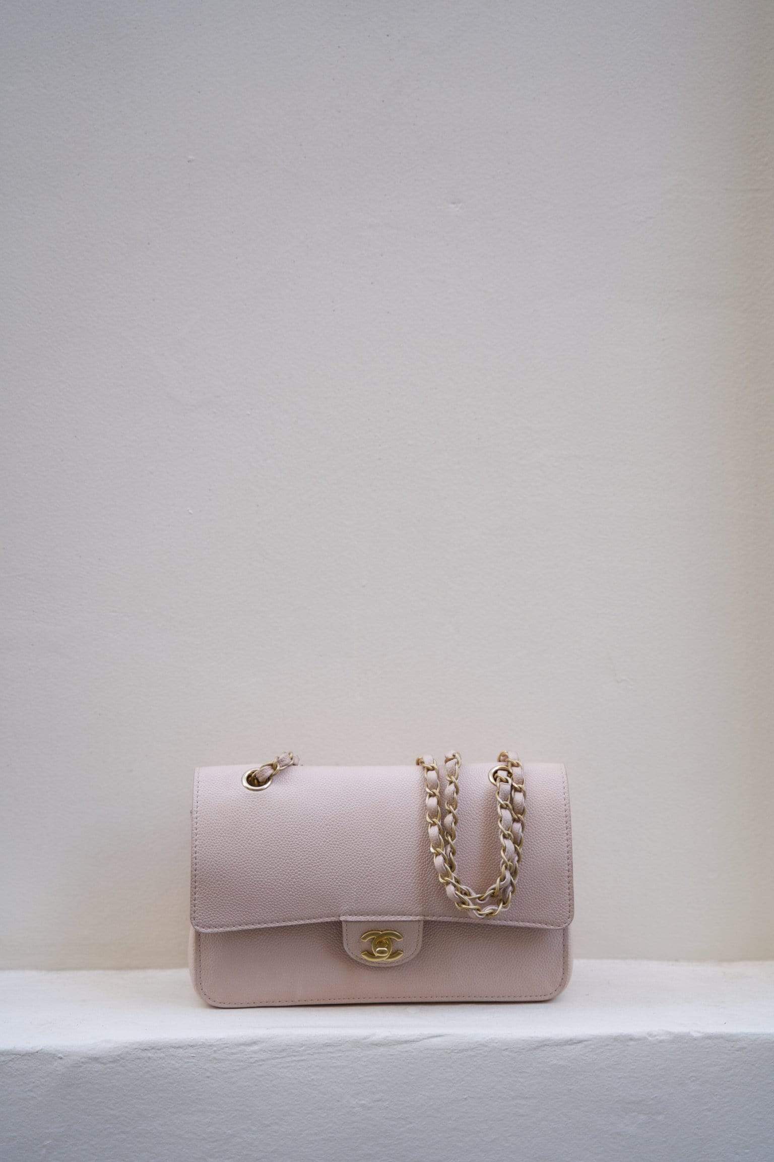 Chanel Pink Caviar Medium Classic Flap Bag GHW - AGL1396 – LuxuryPromise