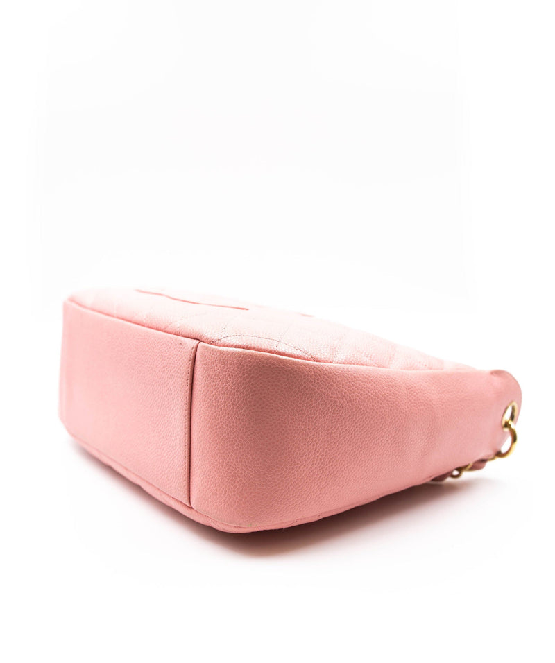 Chanel Pink Caviar Skin Pochette Bag PXL1519 – LuxuryPromise