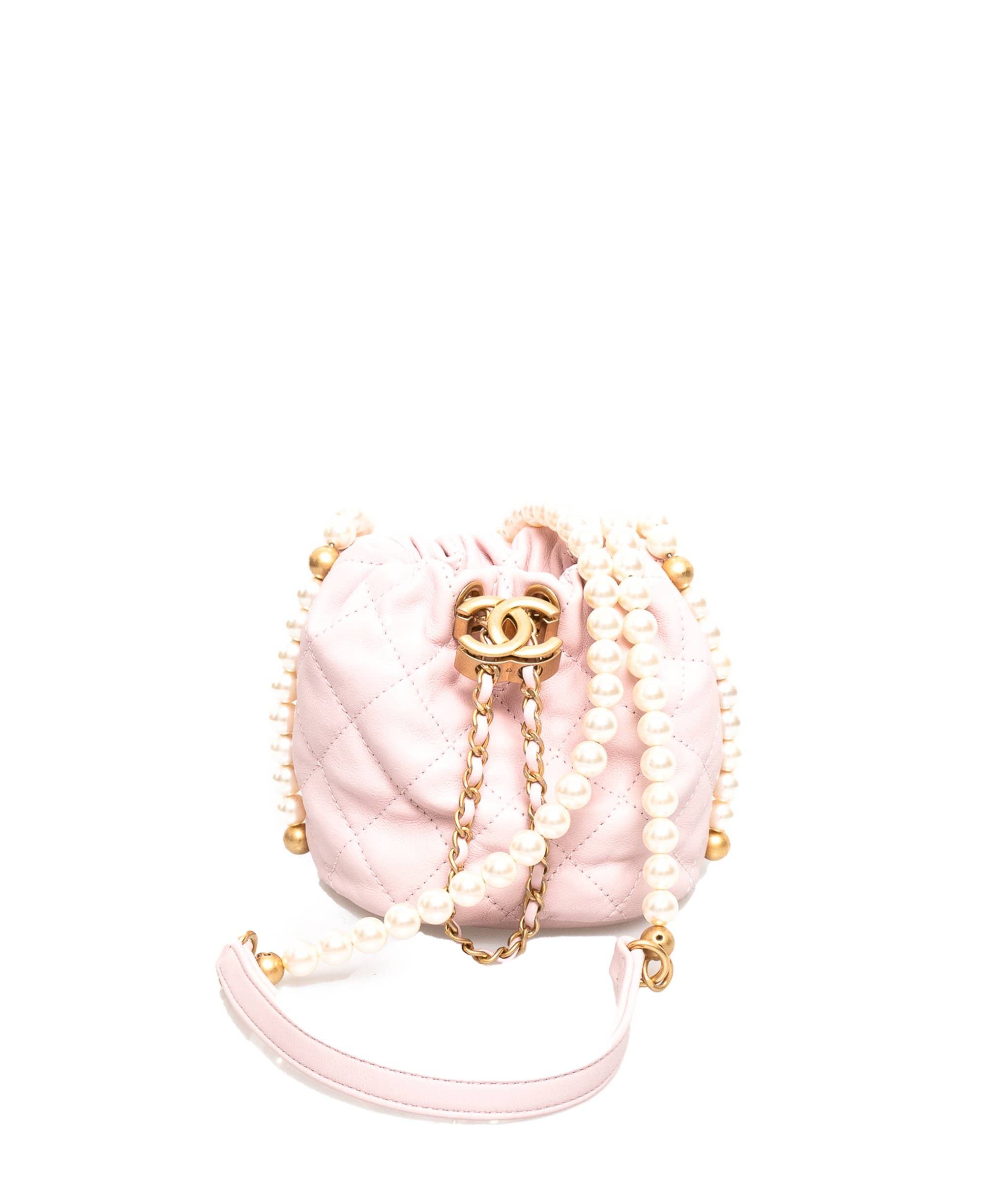 Chanel Chanel Pink Drawstring Bag - ASL1556