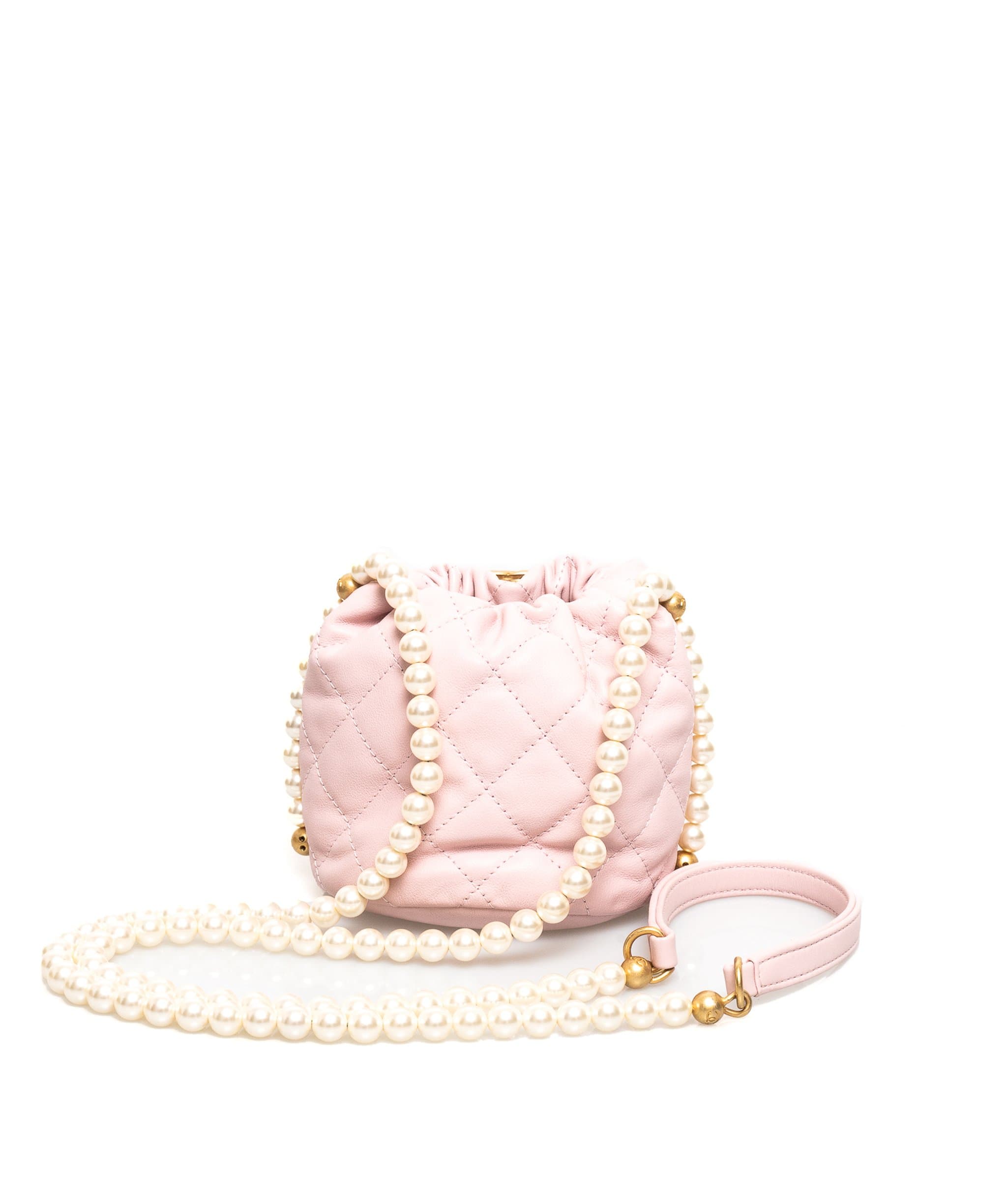 Chanel Chanel Pink Drawstring Bag - ASL1556