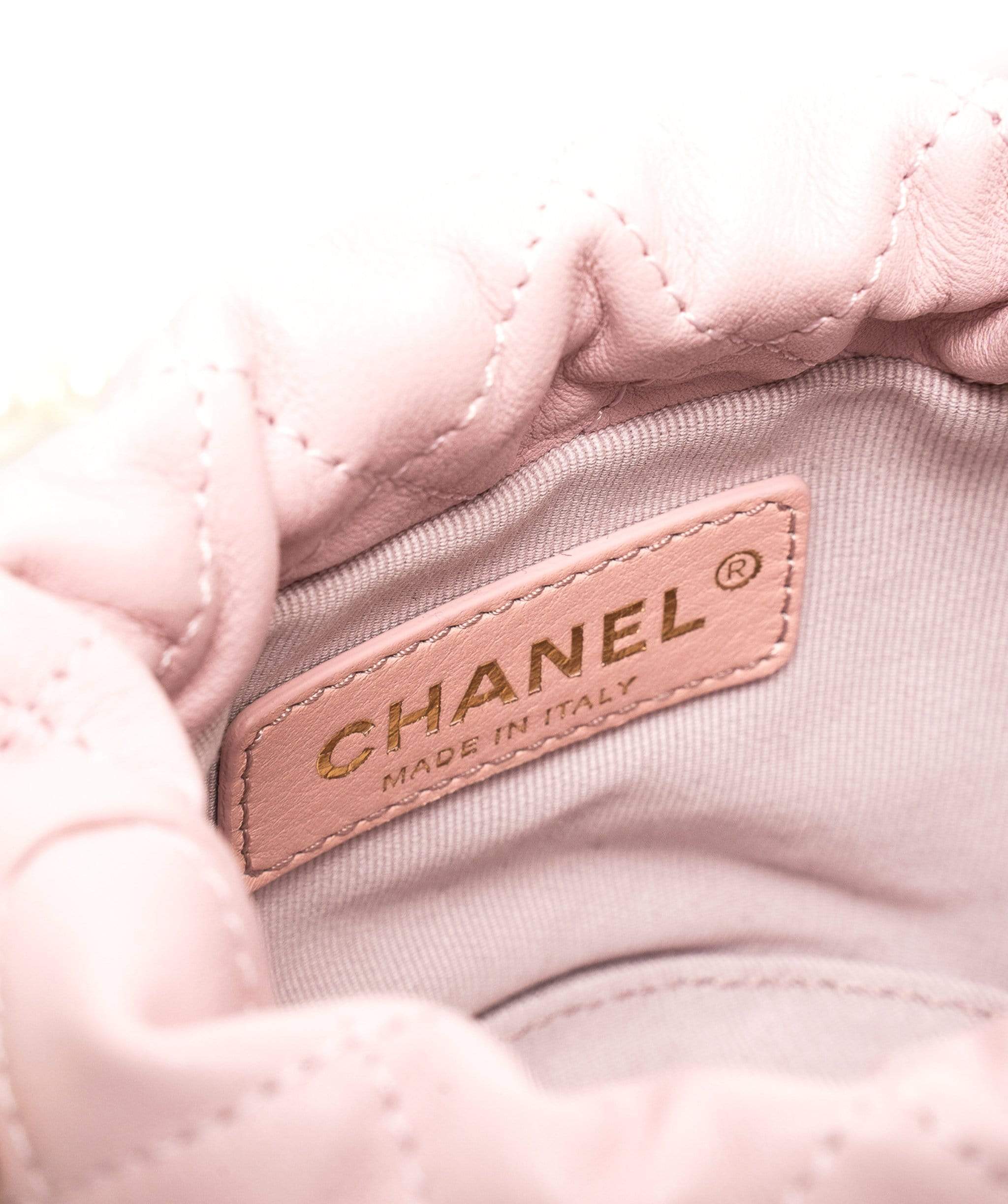 Chanel Chanel Pink Drawstring Bag - ASL1556