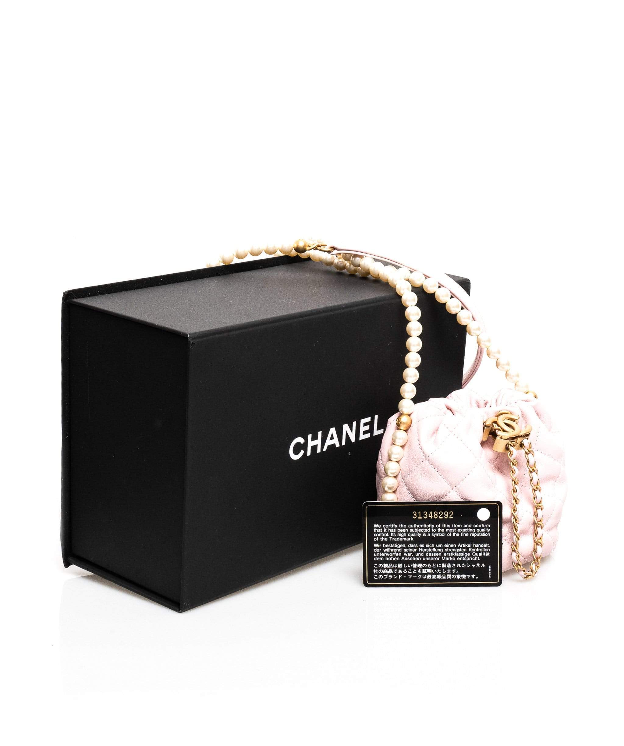 Chanel Chanel Pink Drawstring Bag - ASL1556