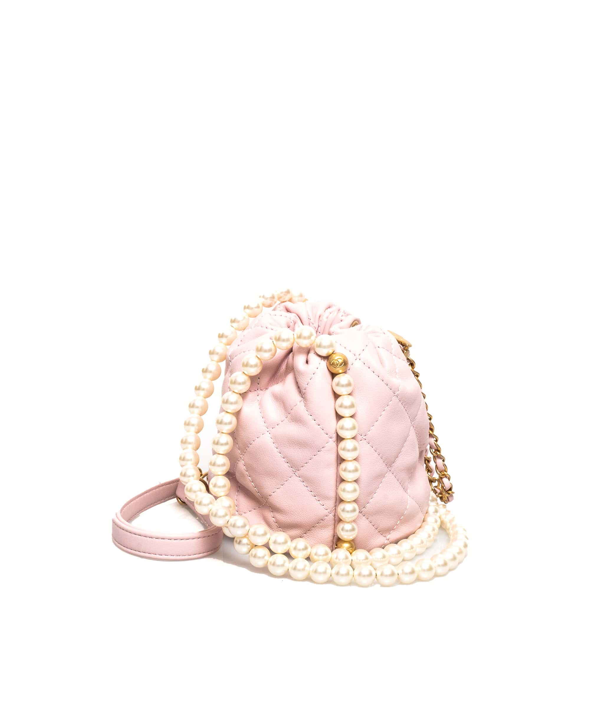 Chanel Chanel Pink Drawstring Bag - ASL1556