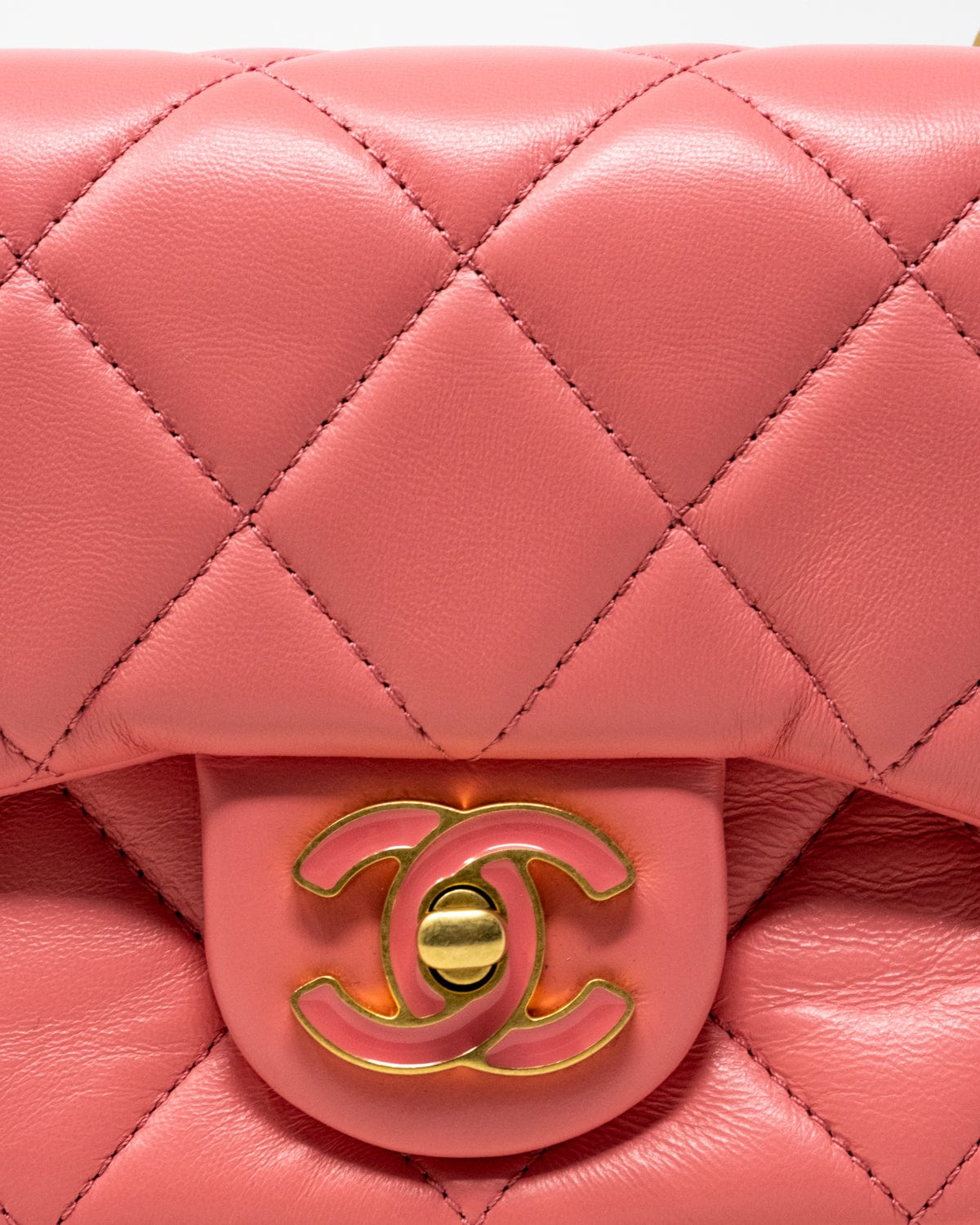 Chanel Chanel Pink Mini Single Flap - AGL1966