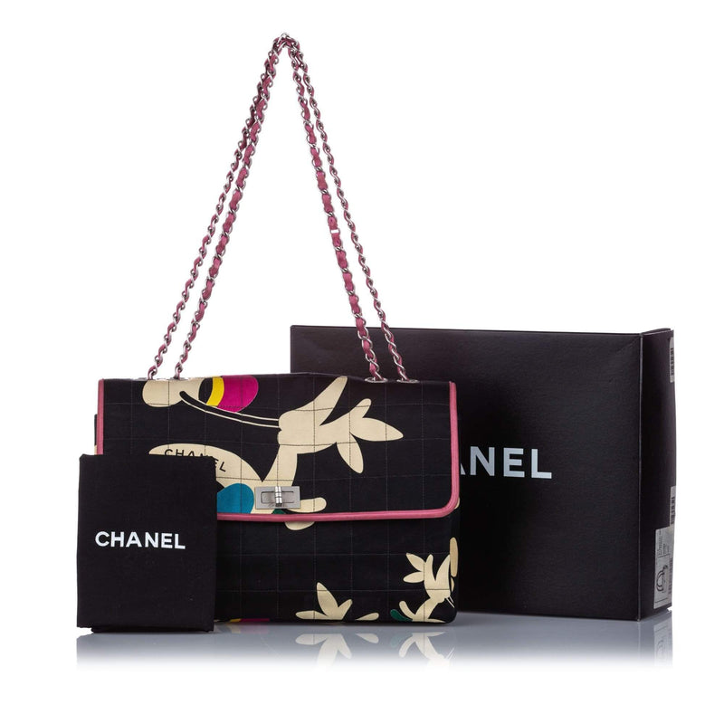 Chanel Chanel Printed Choco Bar Reissue Shoulder Bag - AWL1551