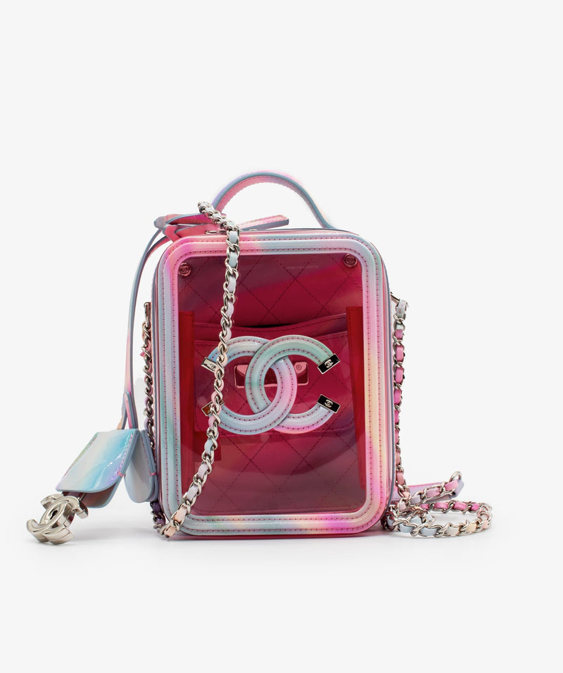 Chanel Rainbow Vinyl Vanity bag RJL1180 – LuxuryPromise