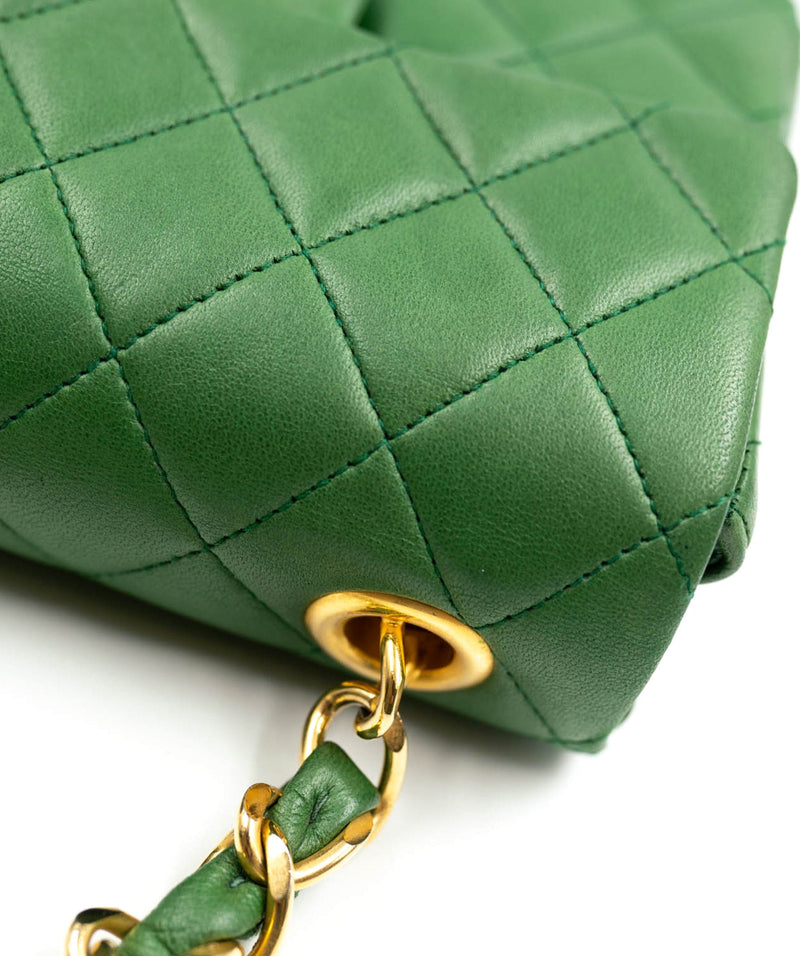 Chanel Green Quilted Lambskin Trendy CC WOC Wallet On Chain Gold Hardware,  2019 Available For Immediate Sale At Sotheby's