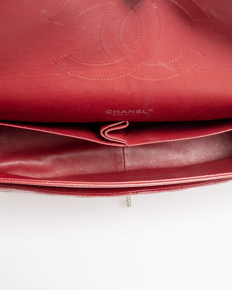 Chanel Classic-Flap-Bag-Interior-1  Chanel classic flap bag, Bags, Classic flap  bag
