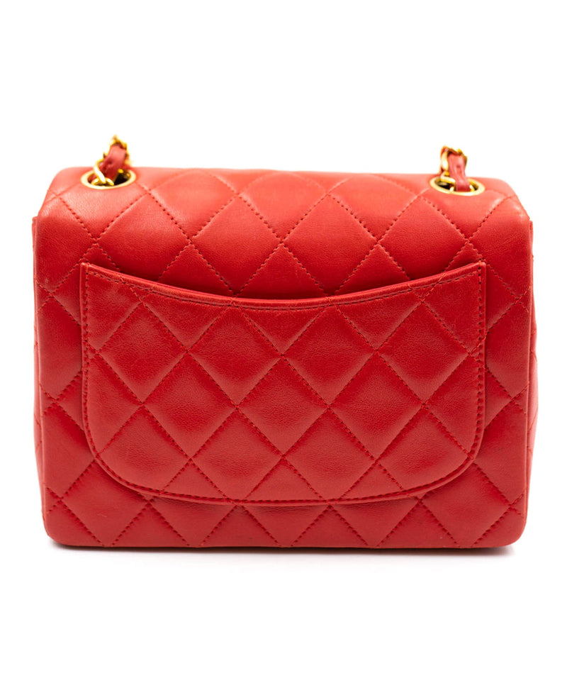 mini red chanel purse