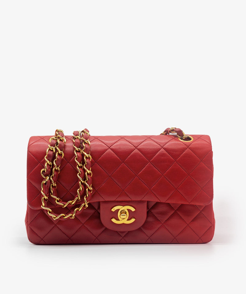 Chanel Chanel Red Small Classic Flap UKL1006