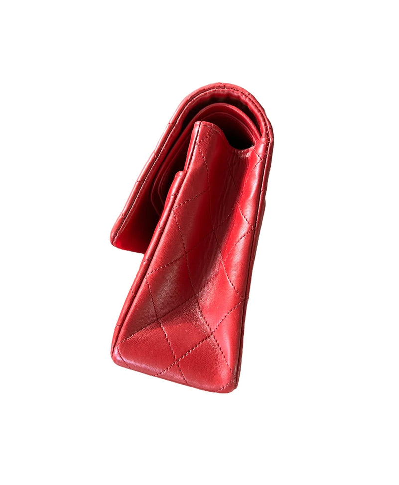 Chanel Red Vintage Lambskin Medium Classic Double Flap UKL1174 –  LuxuryPromise