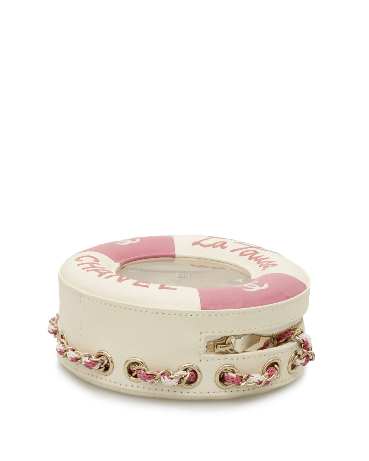 Chanel Round La Pausa Limited Edition Pink and White Runway - ADL1624 –  Luxury Promise