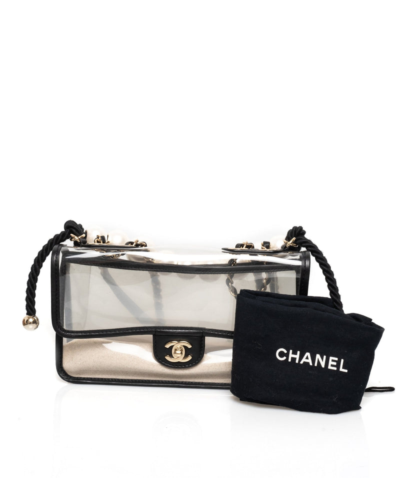 Naked sand by the sea crossbody bag Chanel Gold in Plastic - 24123358