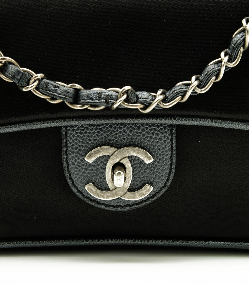 Chanel Chanel Satin and Caviar Flap RJC1240