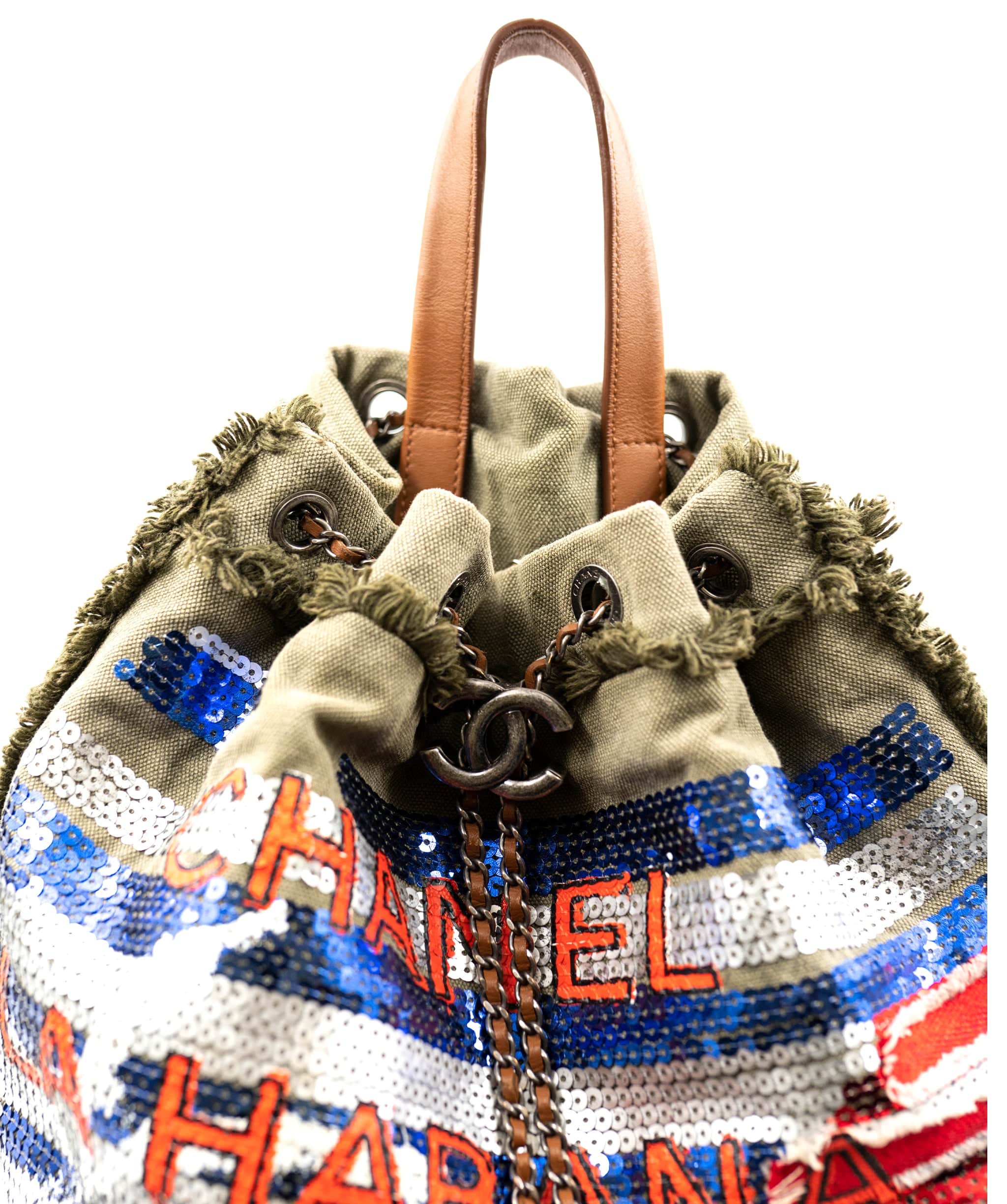 Chanel Chanel sequin backpack AGC1208