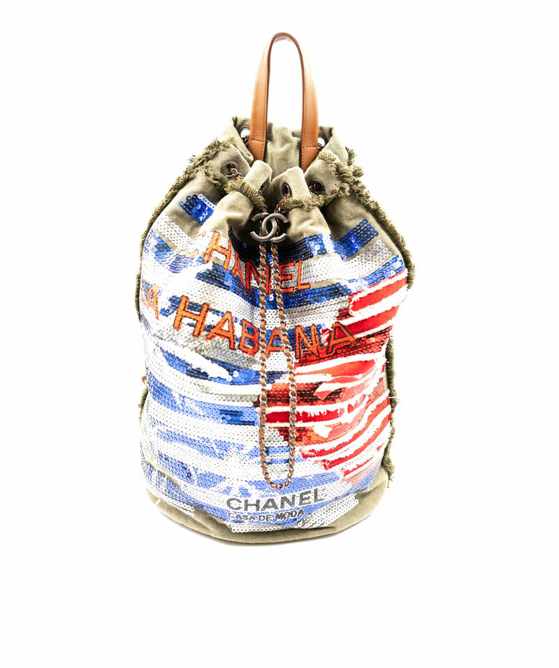 Chanel sequin backpack Clearance