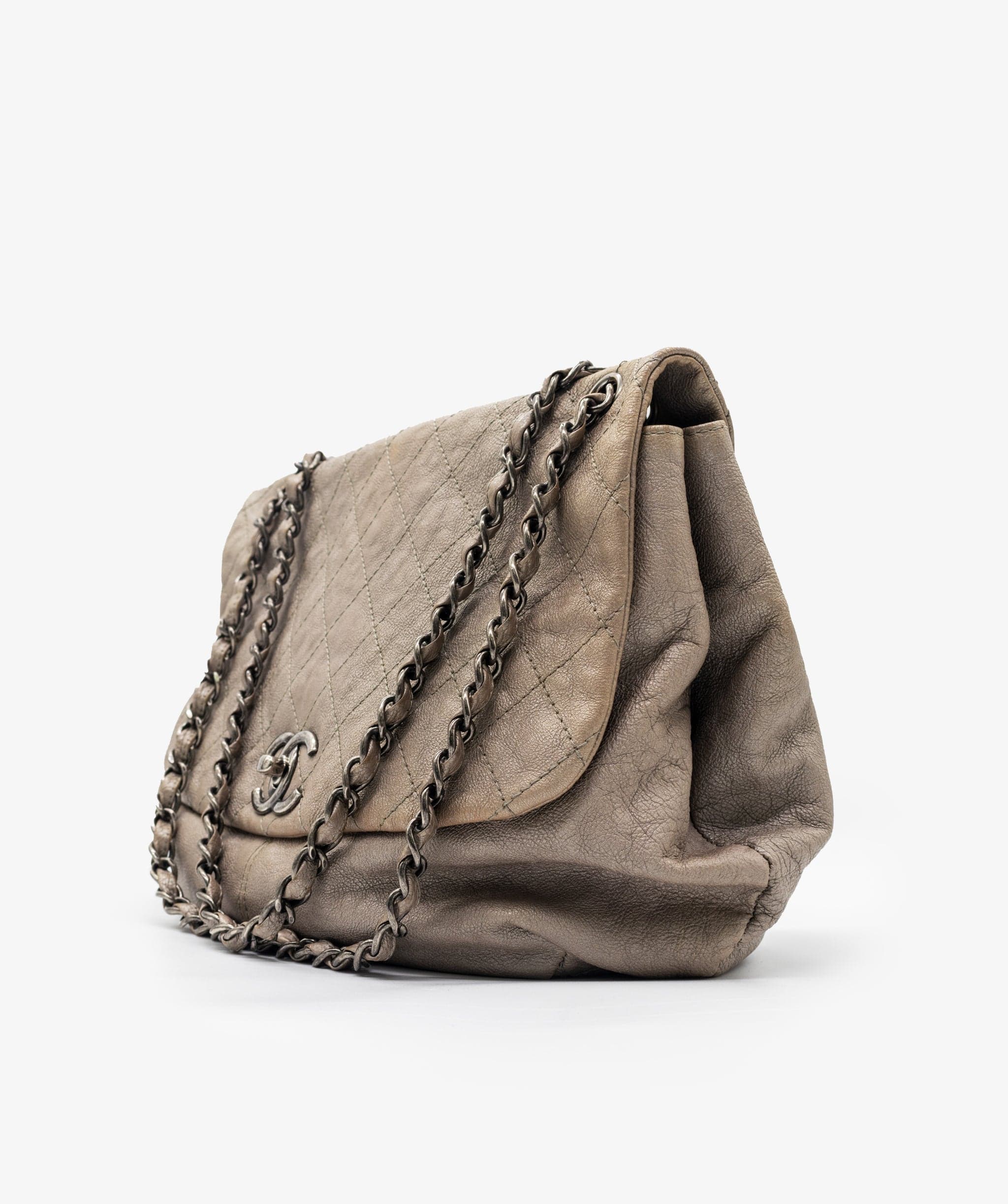 Chanel Chanel Silver Shoulder Bag