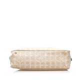 Chanel Chanel Small New Travel Line Light Beige Nylon Handbag - AWL1549